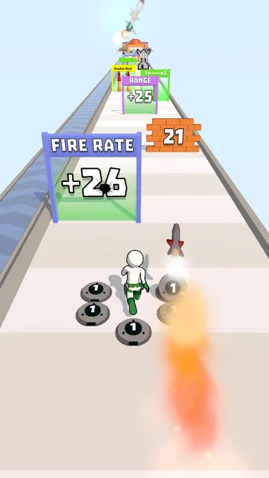 Capturas de tela do Missile Rush