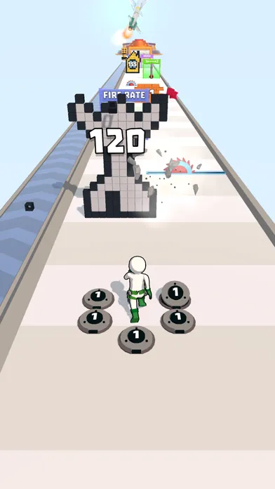 Capturas de tela do Missile Rush