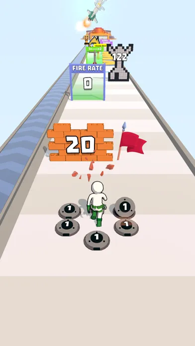 Capturas de tela do Missile Rush