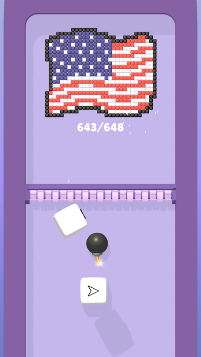 Capturas de tela do Pixel Grinder 3D