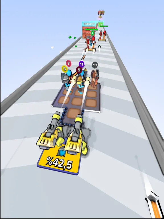 Zrzuty ekranu Shooter Cart Run iPad 