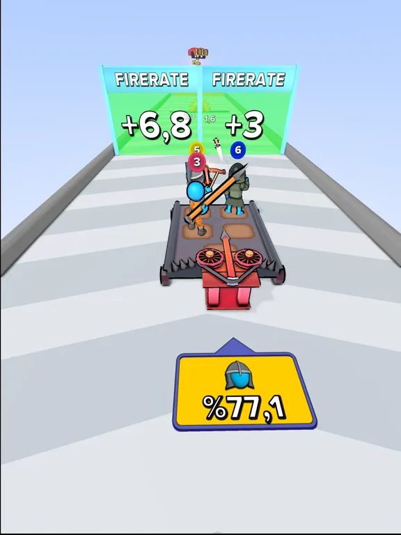 Zrzuty ekranu Shooter Cart Run iPad 