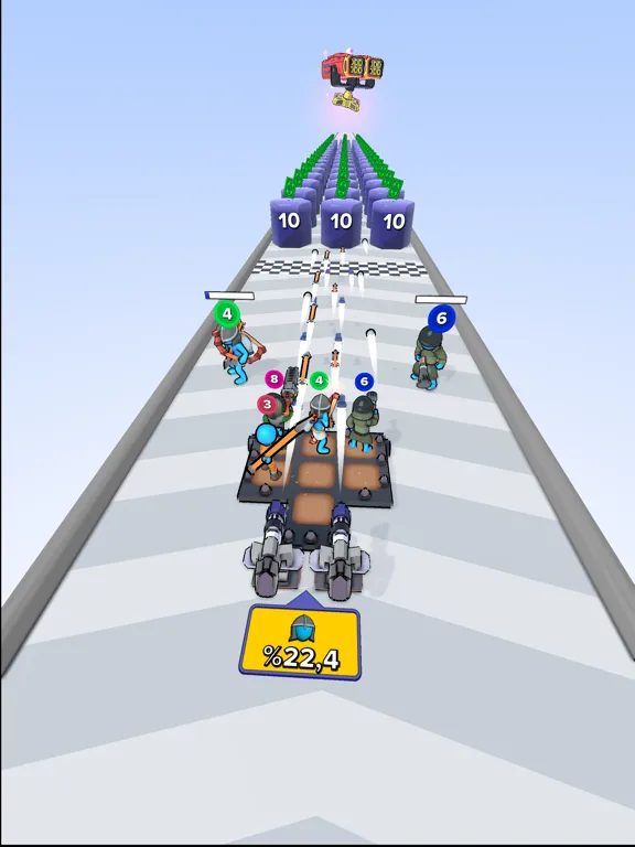 Zrzuty ekranu Shooter Cart Run iPad 