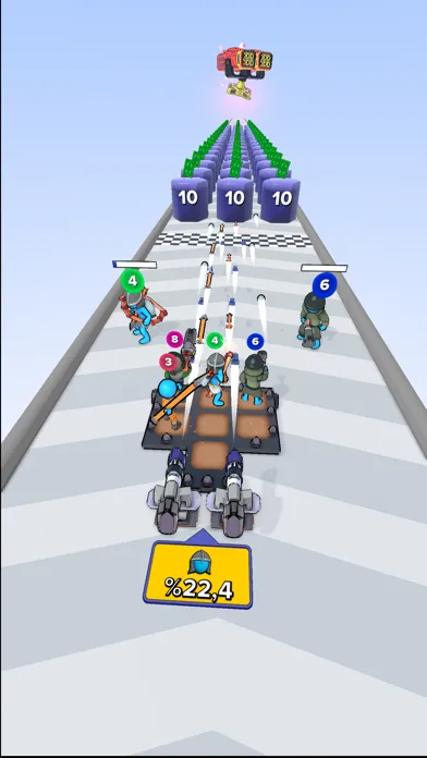 Zrzuty ekranu Shooter Cart Run