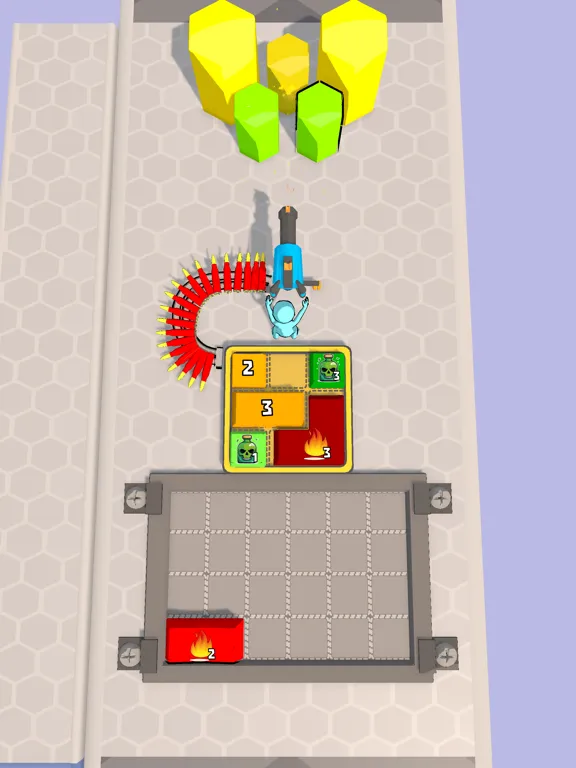 ภาพหน้าจอของ Turret Deck Run iPad 