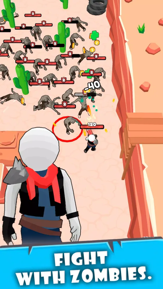 Ảnh chụp màn hình của Zombie Uprising: Survival Z