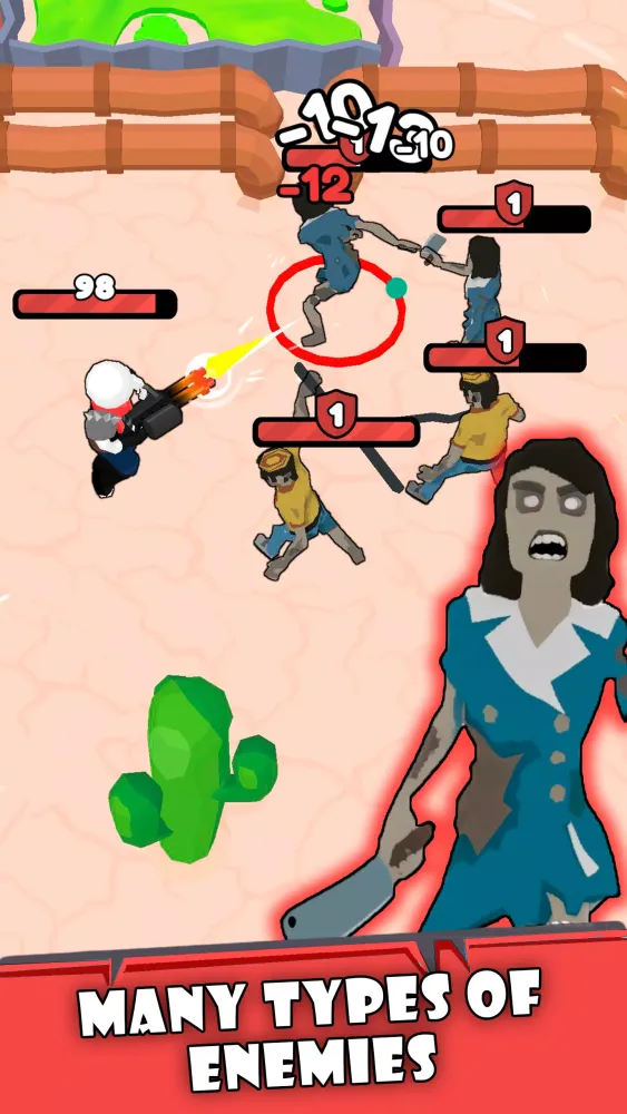 Ảnh chụp màn hình của Zombie Uprising: Survival Z