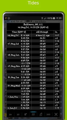 Ảnh chụp màn hình của eMap HDF: weather & earthquake