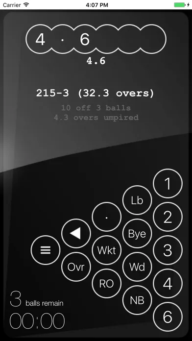 Capturas de tela do Balls! The Over Counter