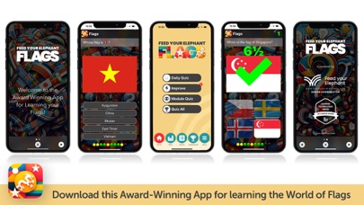 Captures d'écran de Feed Your Elephant Flags