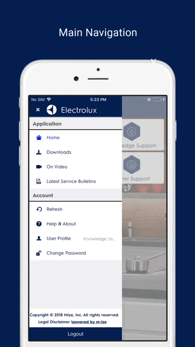 Capturas de pantalla de Electrolux Service Tips