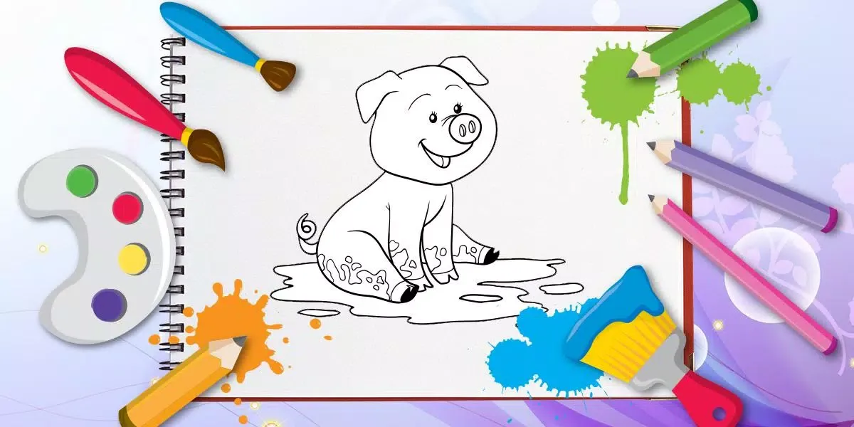 Tangkapan layar Kids Coloring Book