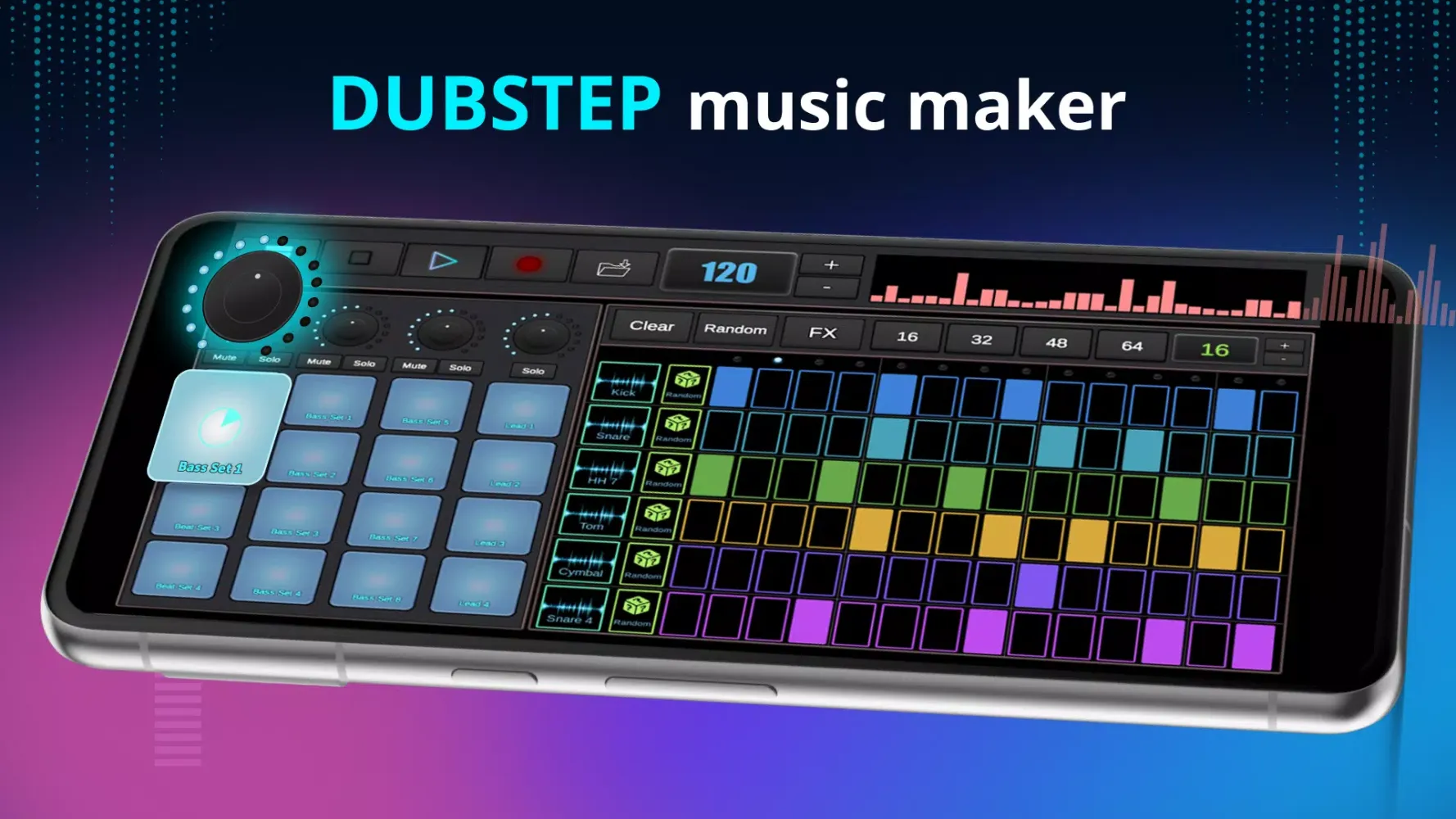Скриншоты DubStep Music & Beat Creator