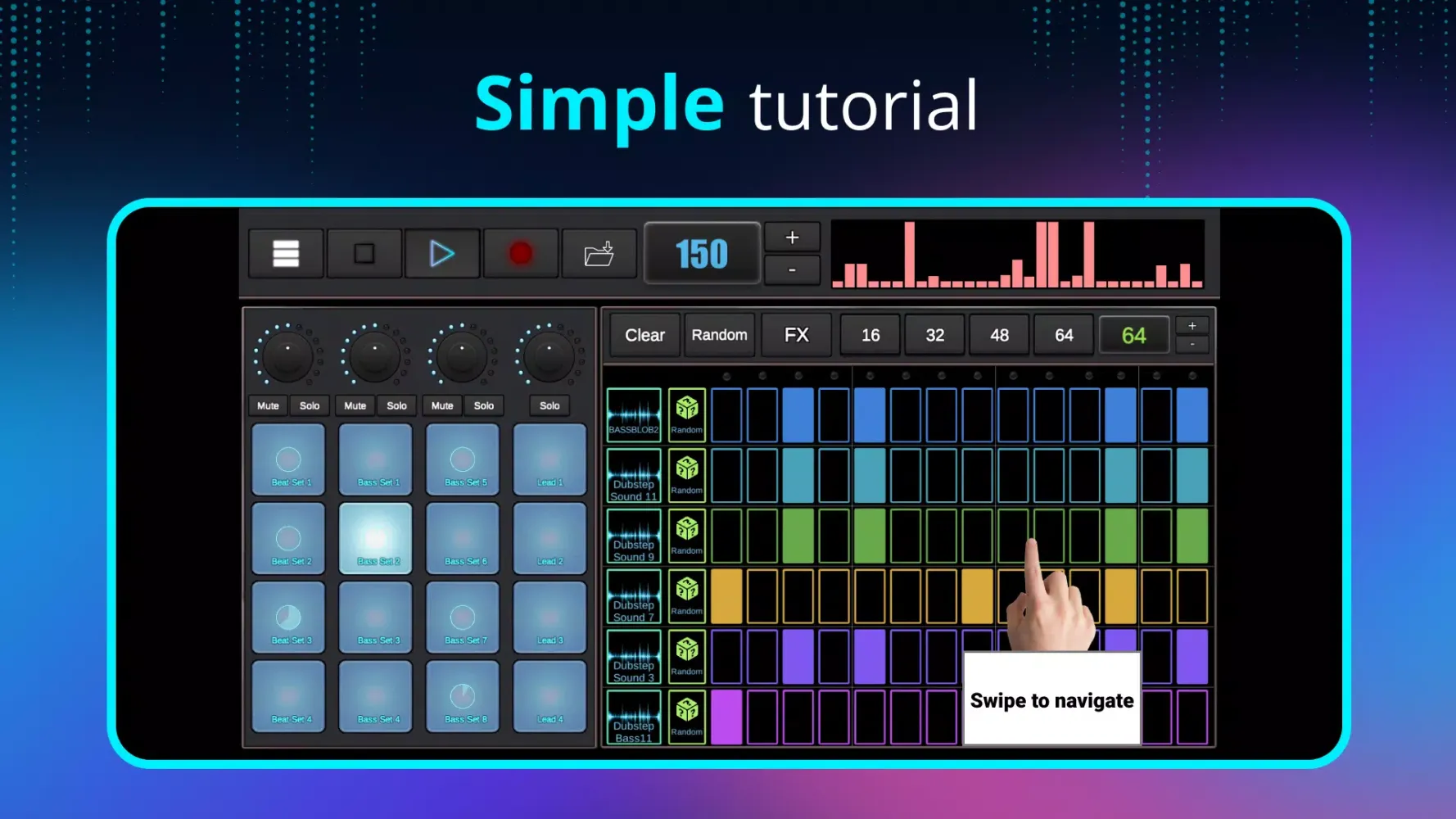 Скриншоты DubStep Music & Beat Creator