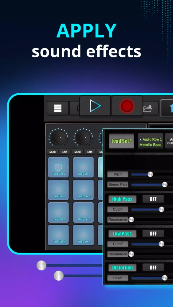 Скриншоты DubStep Music & Beat Creator