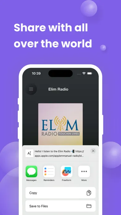 Скриншоты Elim Radio UK