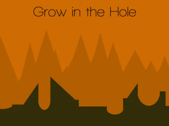 Ảnh chụp màn hình của Grow in the Hole iPad 