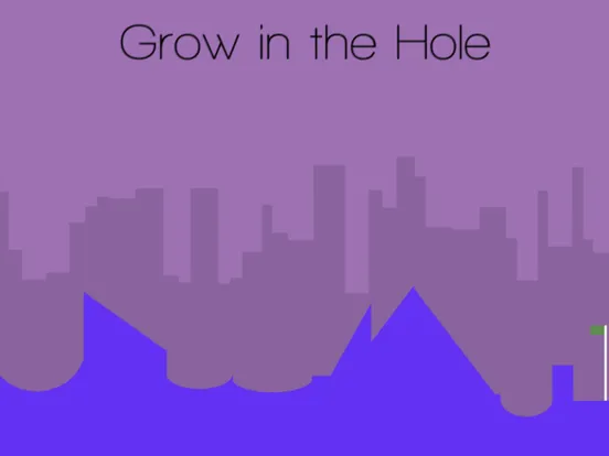 Ảnh chụp màn hình của Grow in the Hole iPad 