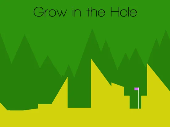 Ảnh chụp màn hình của Grow in the Hole iPad 