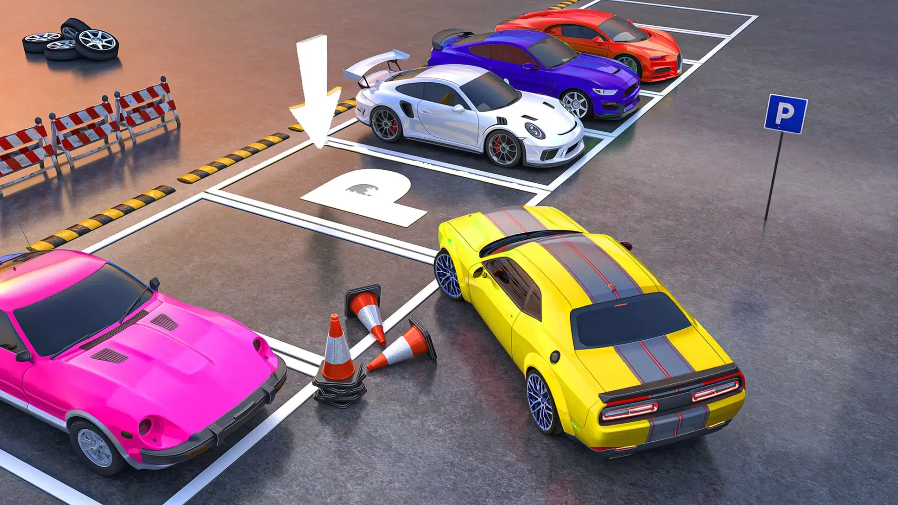 Capturas de tela do Extreme Driving: Car Parking