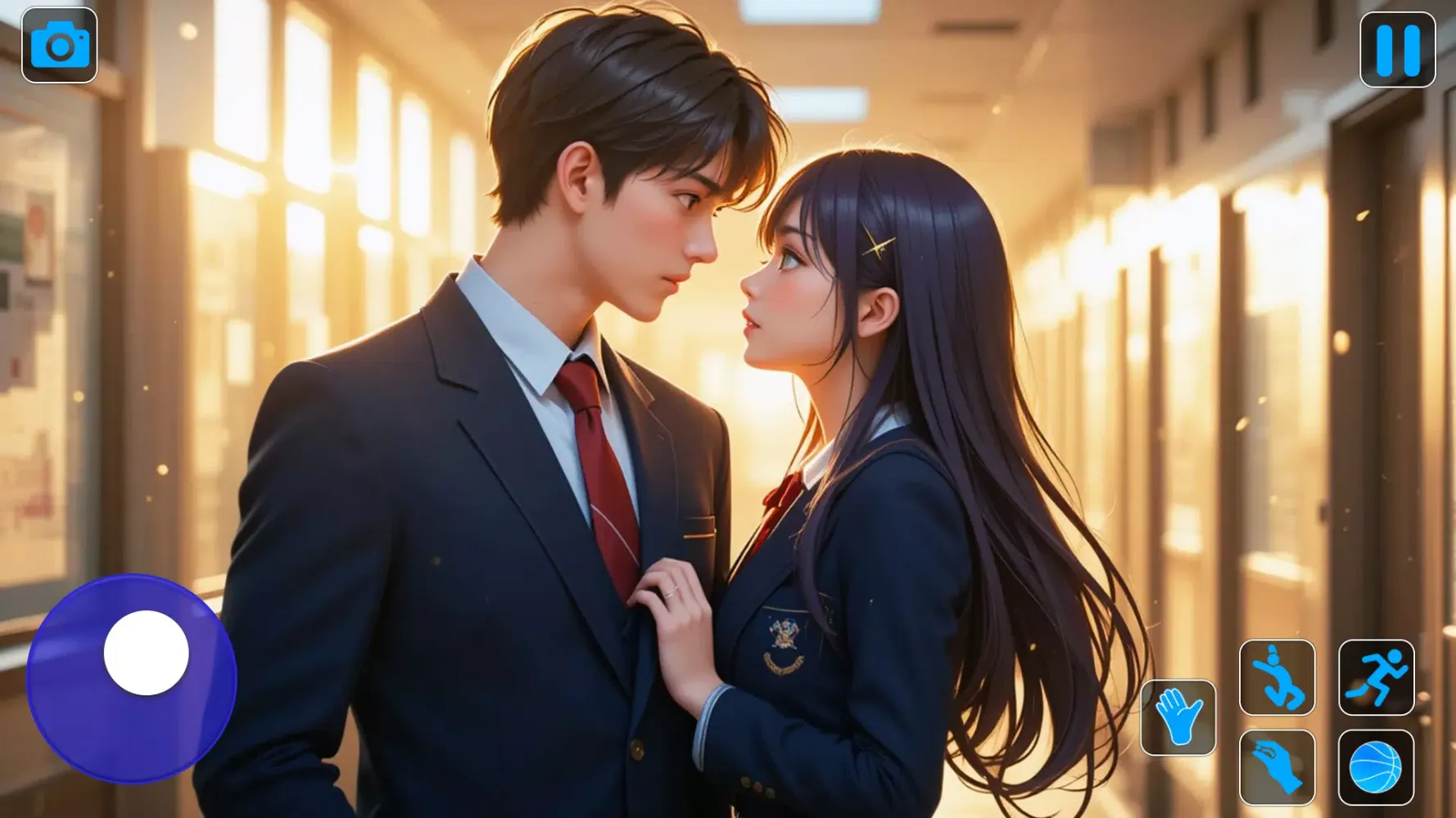 Anime High School Love Story Screenshots