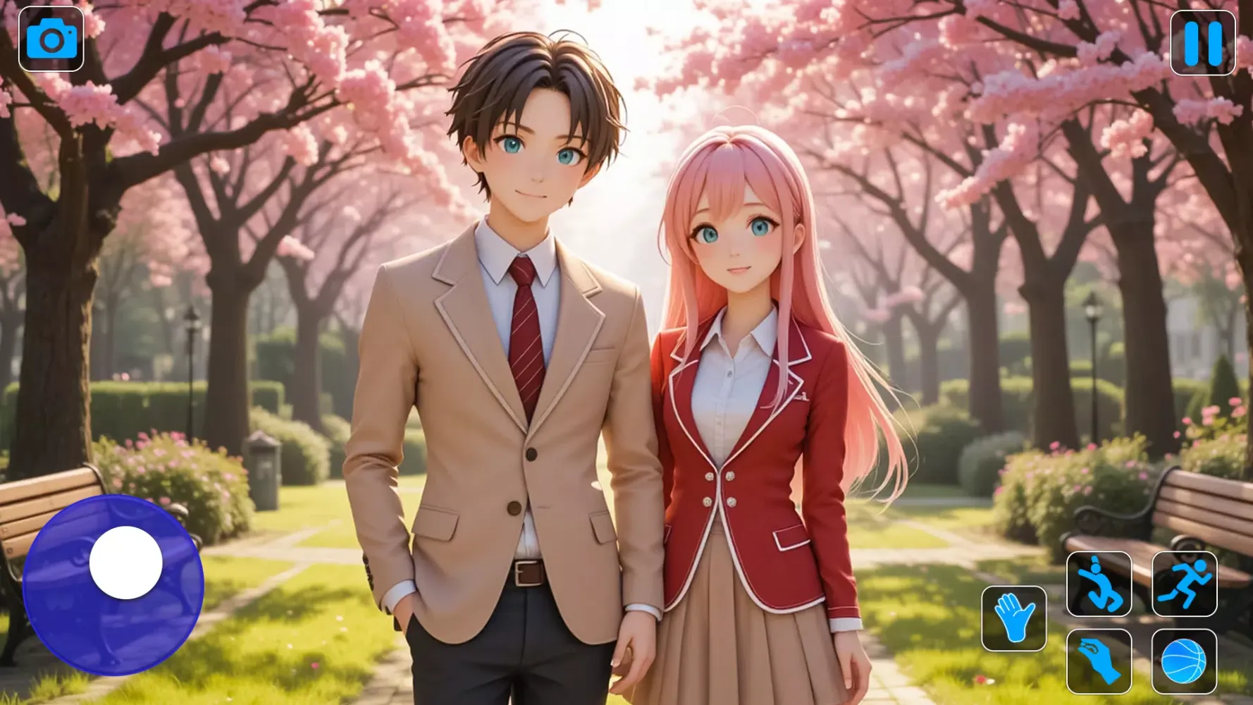 Anime High School Love Story Screenshots