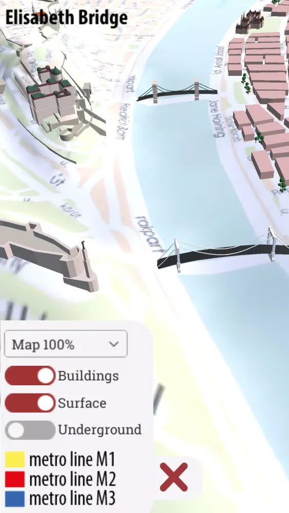 Capturas de pantalla de Budapest AR