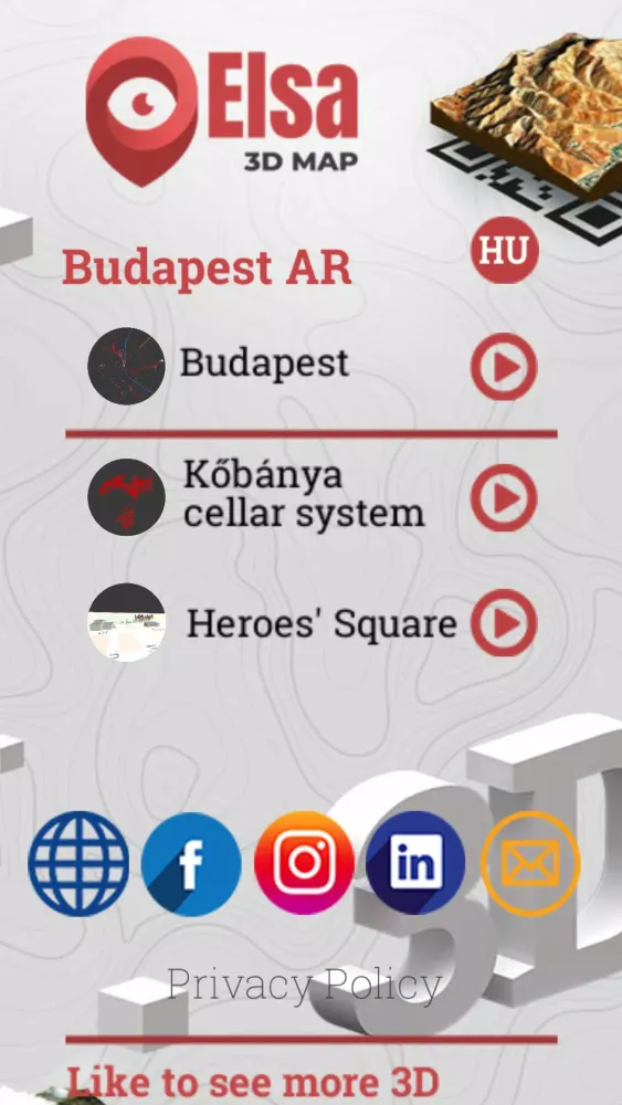 Capturas de pantalla de Budapest AR