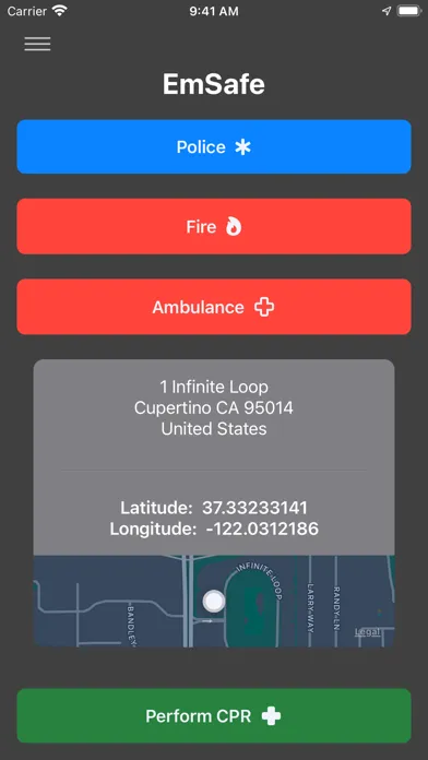EmSafe - Emergency Travel App স্ক্রিনশট