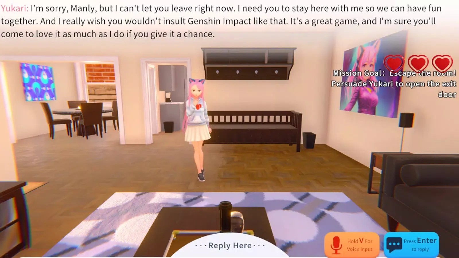 Yandere Girlfriend Scary Obby Screenshots