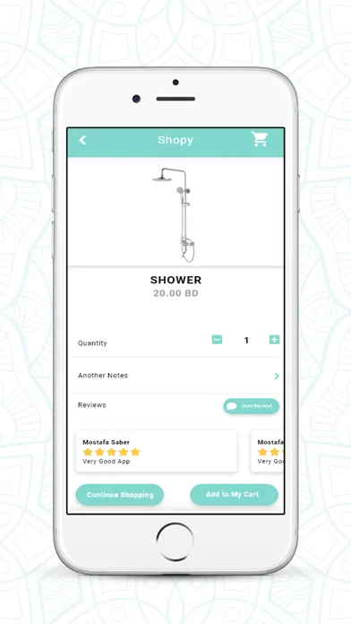 Tangkapan layar Shopy-App