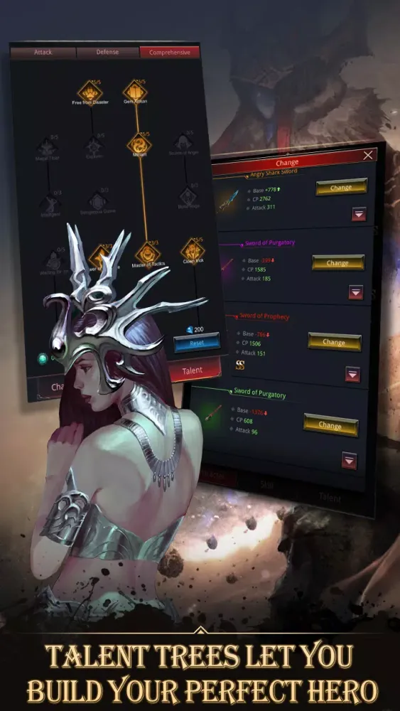 Endless Blade स्क्रीनशॉट