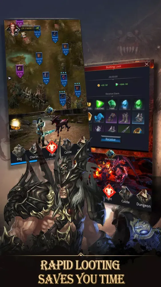 Endless Blade स्क्रीनशॉट