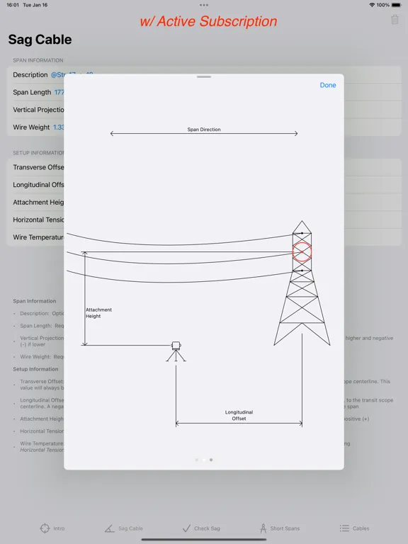 Catenary Cables iPad  Screenshots