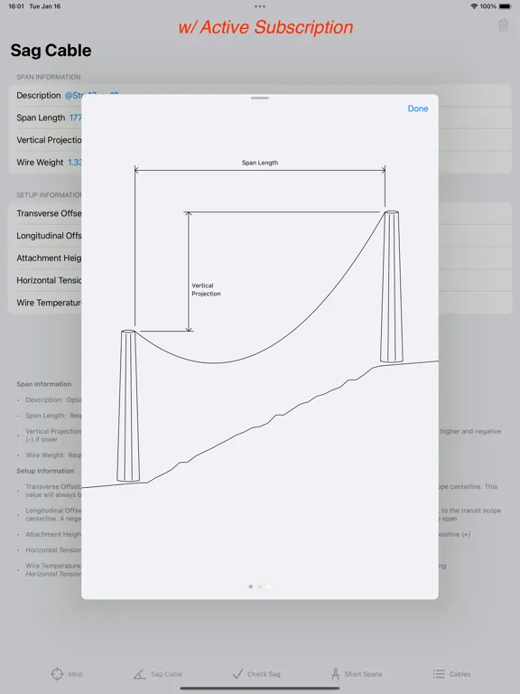 Catenary Cables iPad  Screenshots