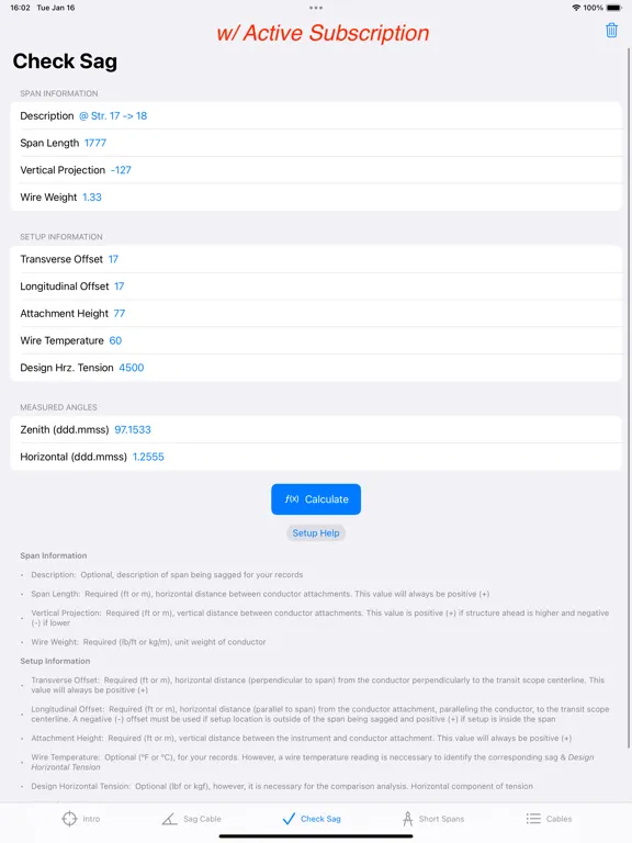 Catenary Cables iPad  Screenshots