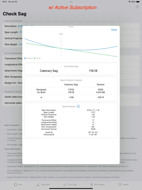 Catenary Cables iPad  Screenshots