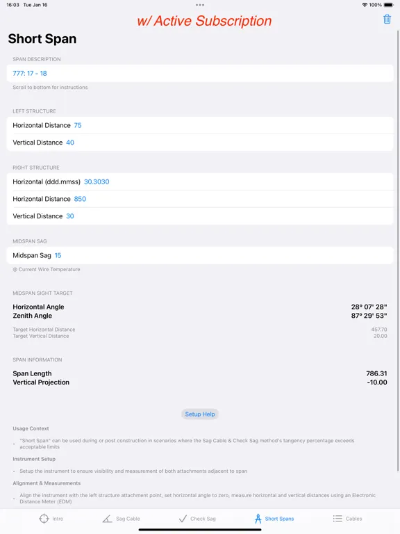 Catenary Cables iPad  Screenshots