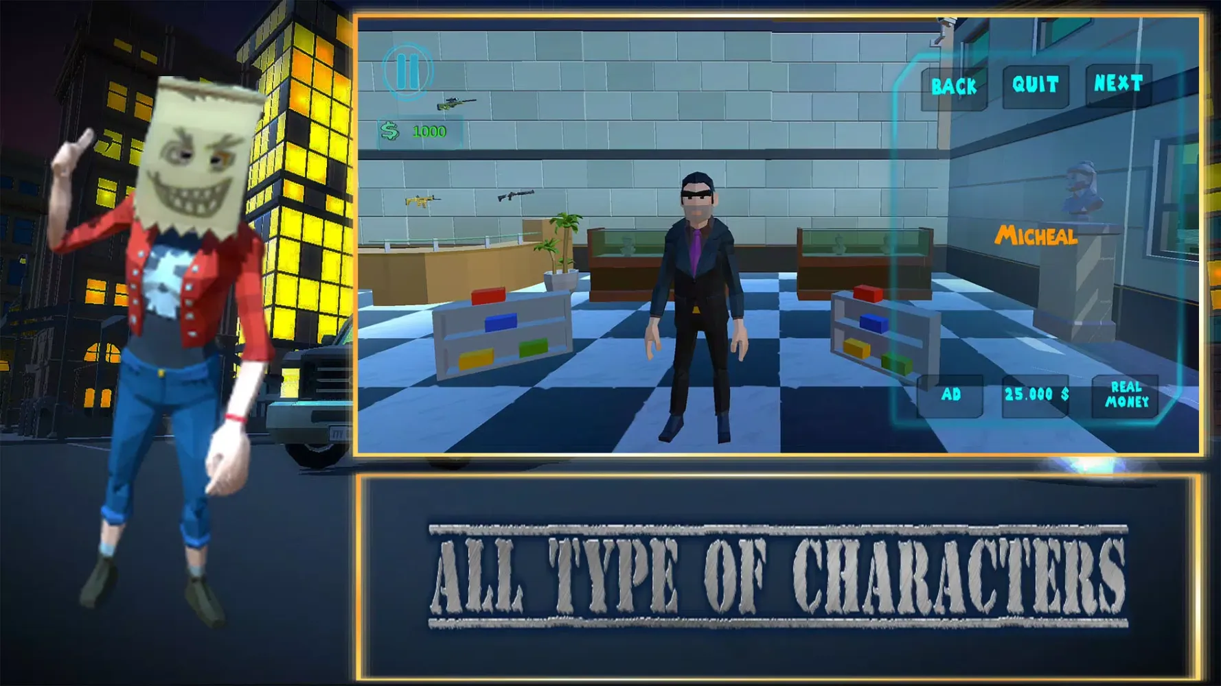 Capturas de pantalla de Hoods Robbery: Heist Game