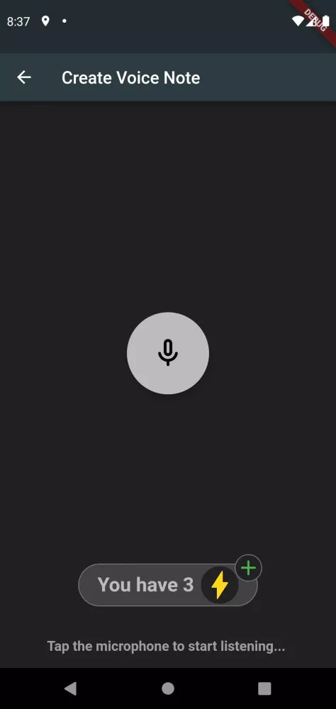 AI Voice Note應用截圖