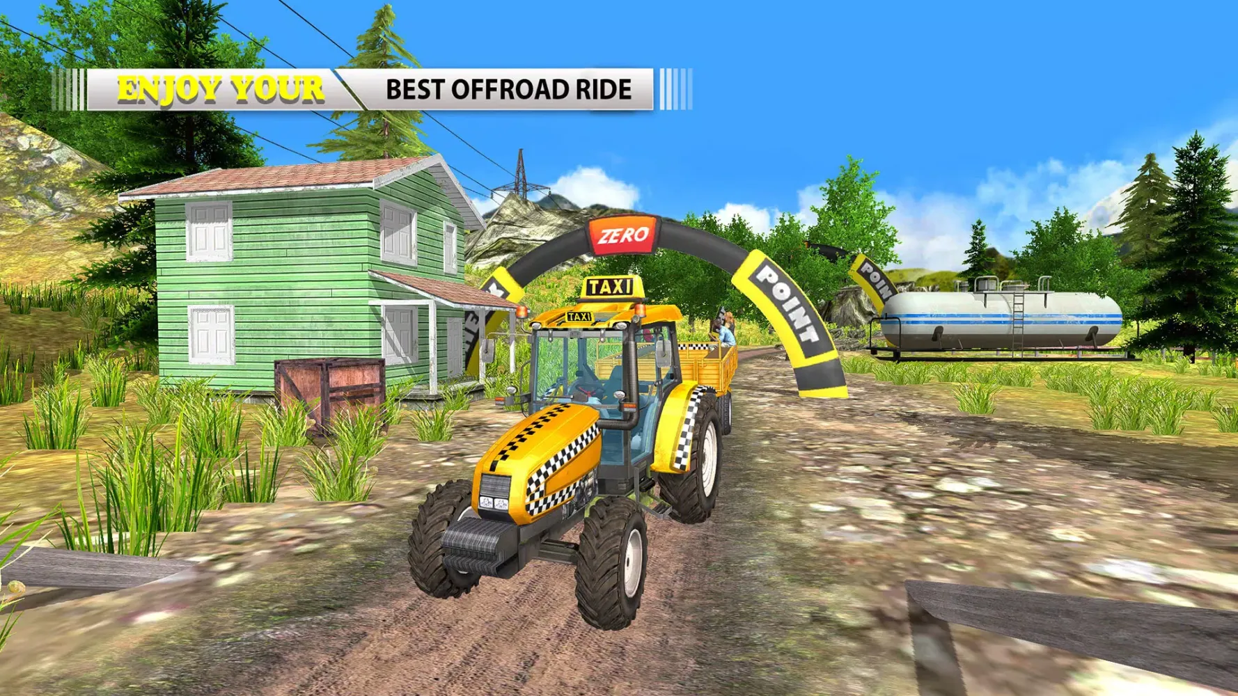 Tractor Taxi Simulator 2023 Screenshots