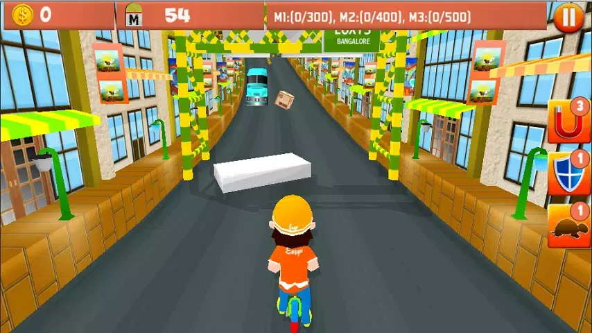 Metro Cycle Boy 3D Screenshots