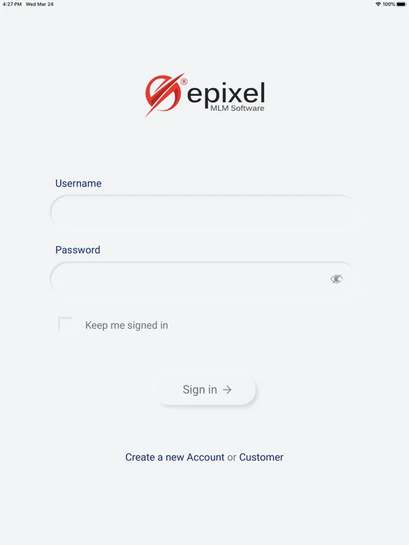 Epixel MLM Software iPad  Ekran Görüntüleri