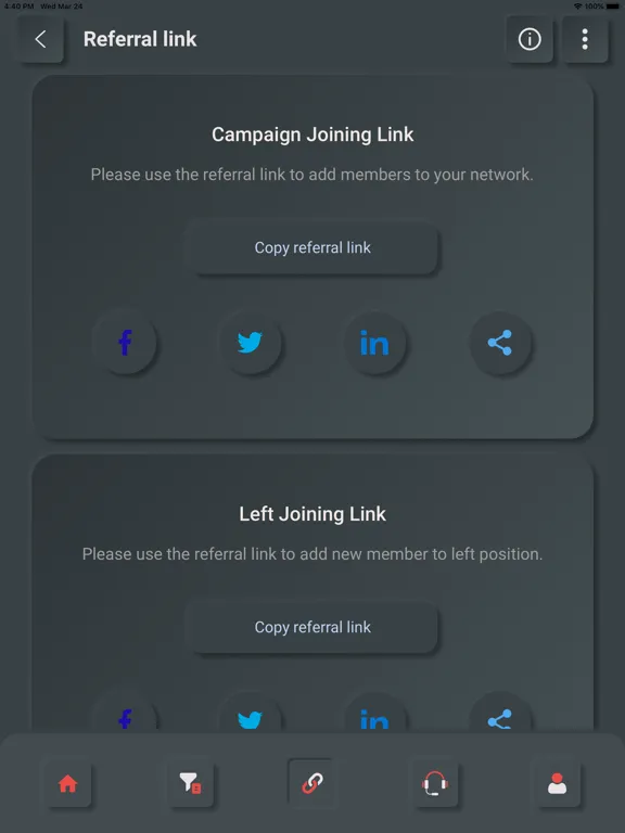 Epixel MLM Software iPad  Ekran Görüntüleri