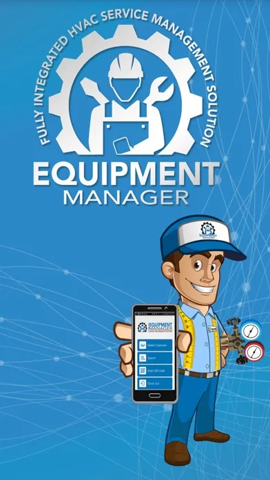 Capturas de tela do Equipment Manager