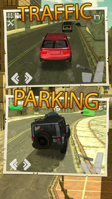 Jeep Traffic Parking Driving Screenshots