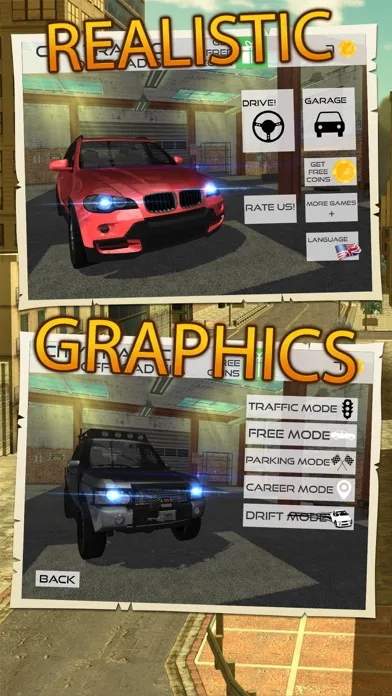 Jeep Traffic Parking Driving Screenshots