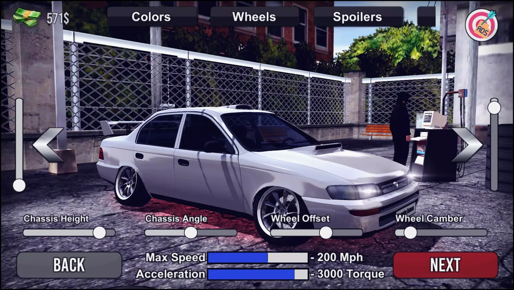 Zrzuty ekranu Corolla Drift Simulator