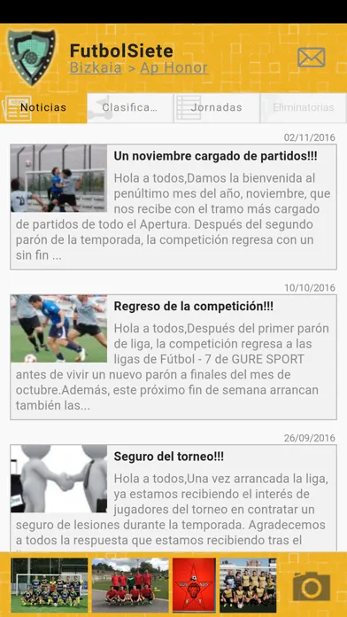 Capturas de pantalla de FutbolSiete