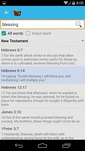 Live Bible स्क्रीनशॉट